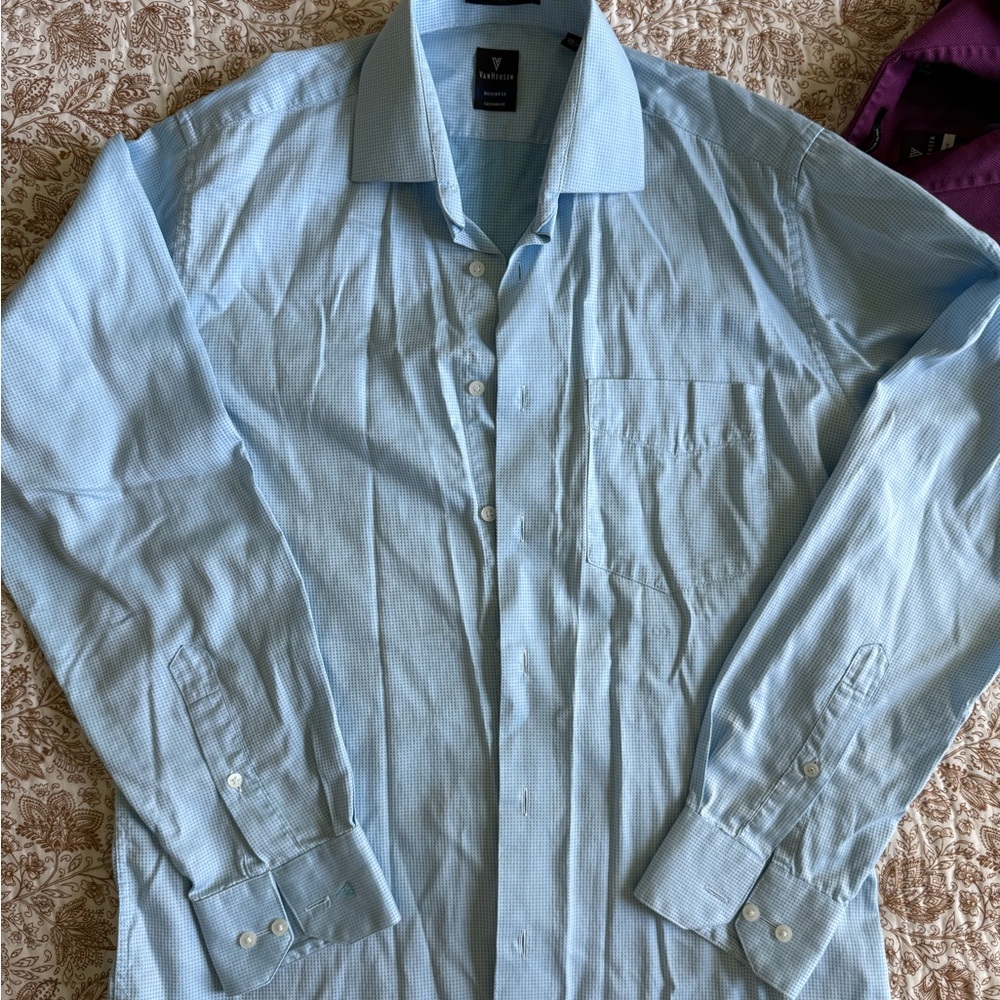 Van Heusen Light Blue Dress Shirt